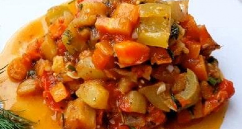 Вкусное, ароматное домашнее соте из овощей 🥙
