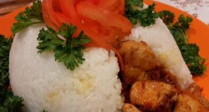 Простой и вкусный рис с мясом 🍚