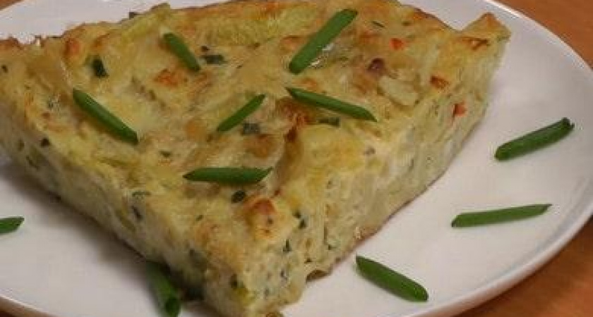 Вкусная Фритата - кабачки с яйцом на сковороде 🍳