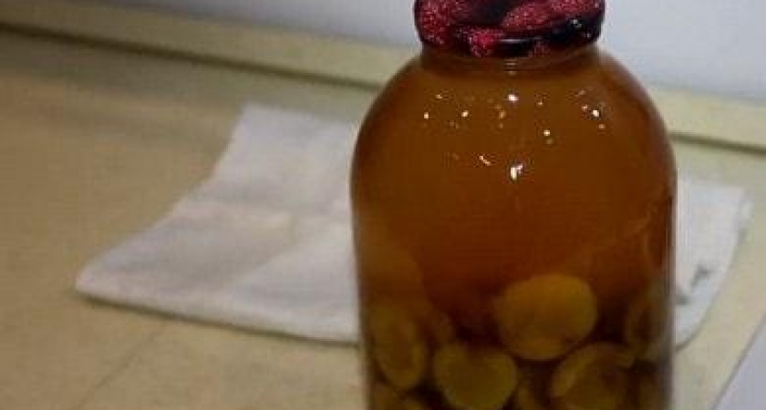 Вкусный сливовый компот - рецепт заготовки на зиму 🥫