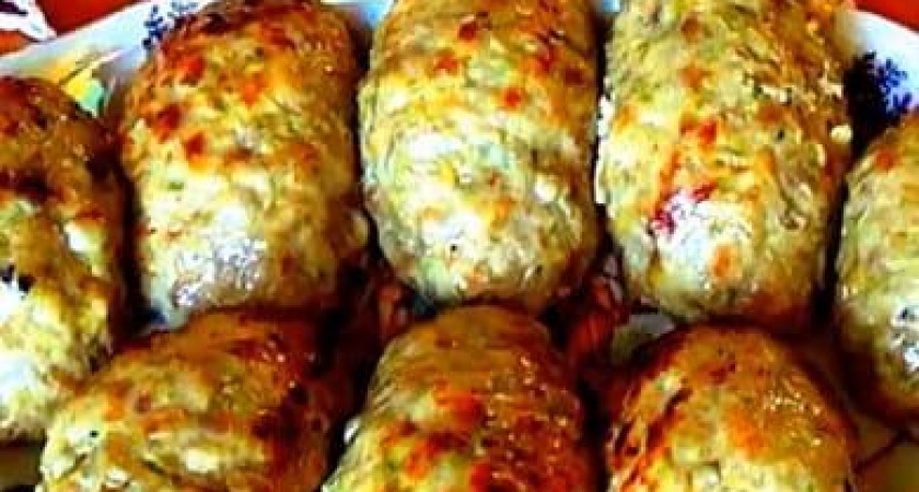 Рецепт приготовления котлет с кабачком и фаршем 🥩