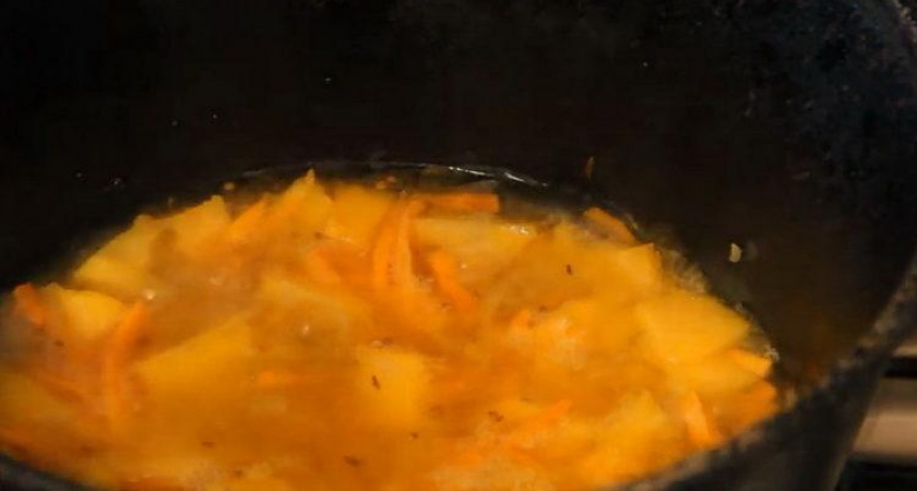 Постный рецепт вкусной тыквы с рисом &#x1f372;