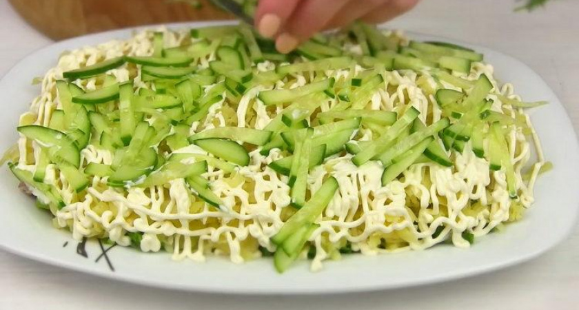 Рецепт салата "Селедка под новой шубой" 🥗