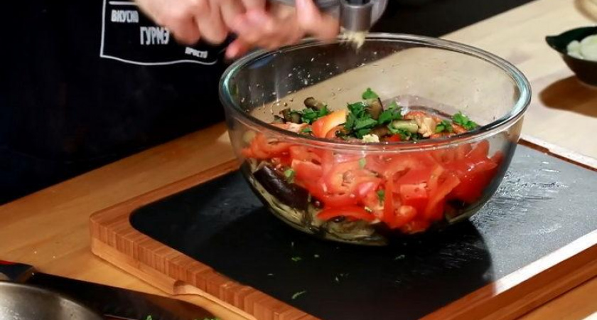 Хе из баклажанов по-корейски 🍆