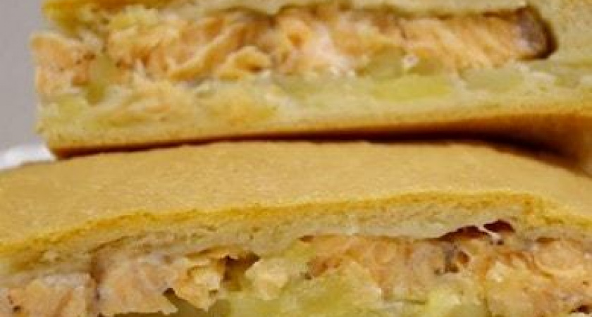 Очень вкусный постный рыбный пирог 🐟