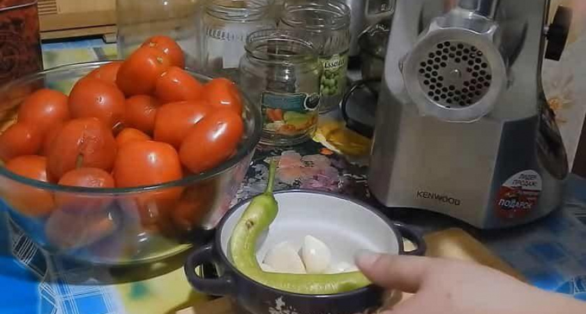 Домашняя аджика без варки 🍅