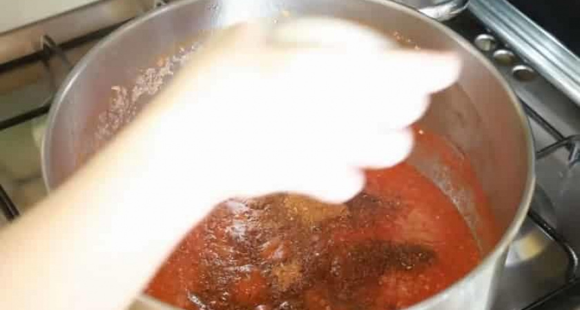 Самый вкусный рецепт острой домашней аджики 🍅