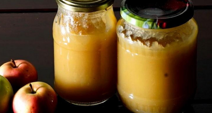 Пюре из яблок по пошаговому рецепту с фото 🍏