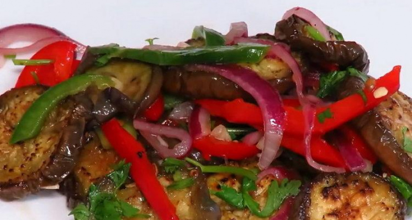 Очень вкусный салат из баклажанов по-корейски 🍆