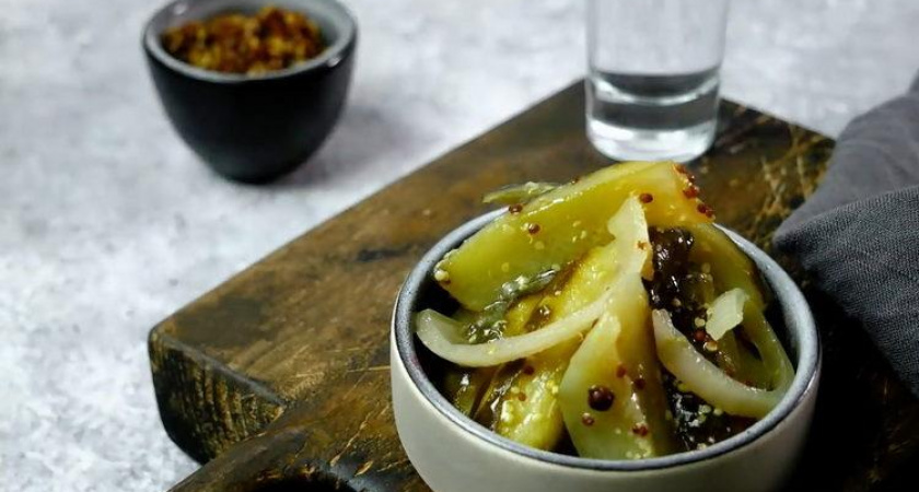 Вкуснейшие огурцы с горчицей 🥒