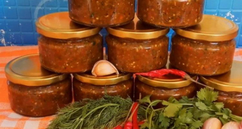 Настоящая абхазская классическая аджика 🌶