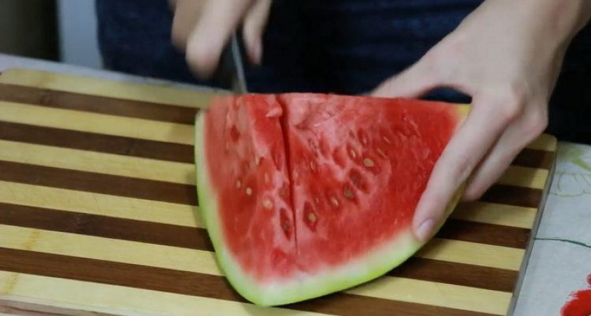 Рецепт очень вкусного арбузного смузи 🍉