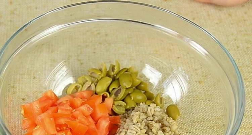 Итальянский салат из перловки🥗