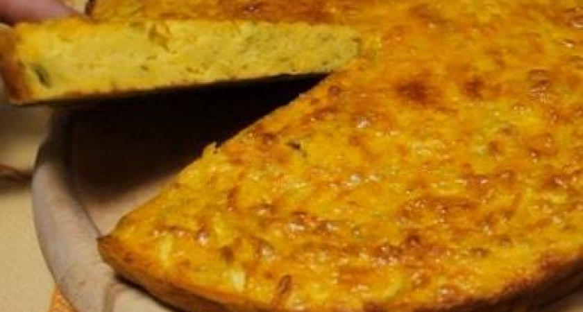 Заливной пирог из кабачка &#x1f967;
