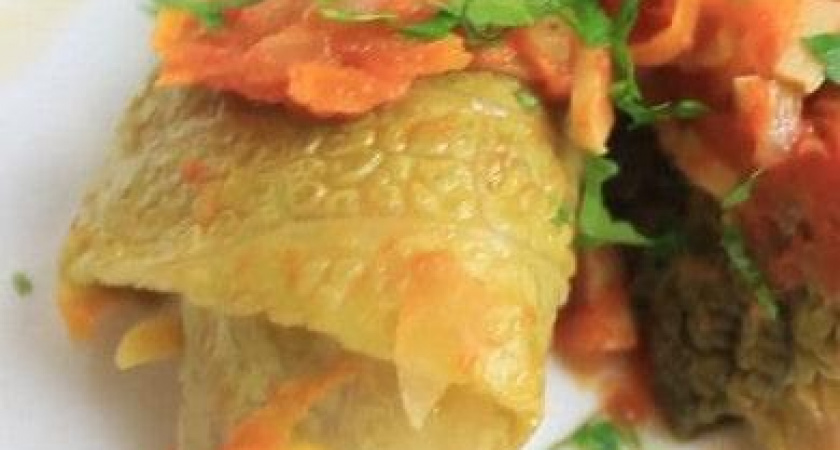 Рецепт приготовления голубцов из савойской капусты 🥙