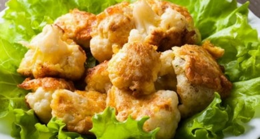 Вкусная жареная цветная капуста на сковороде 🥦