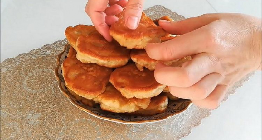 Очень вкусные оладьи с яблоками 🍏