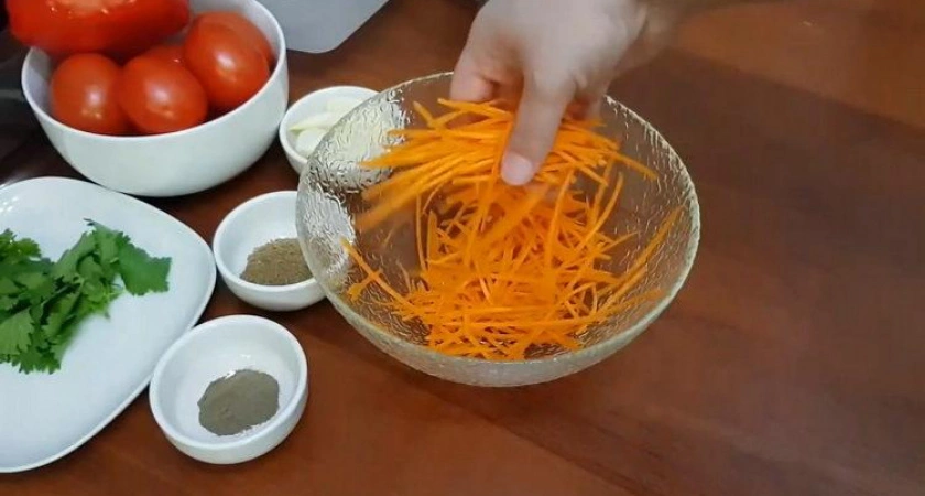 Фото к статье: Идеальная закуска - помидоры по-грузински 🍅
