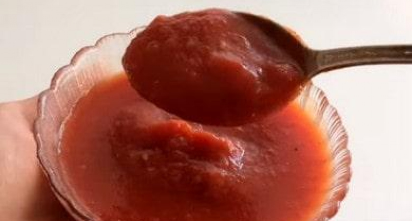 Очень вкусный кетчуп с яблоками и помидорами 🍎