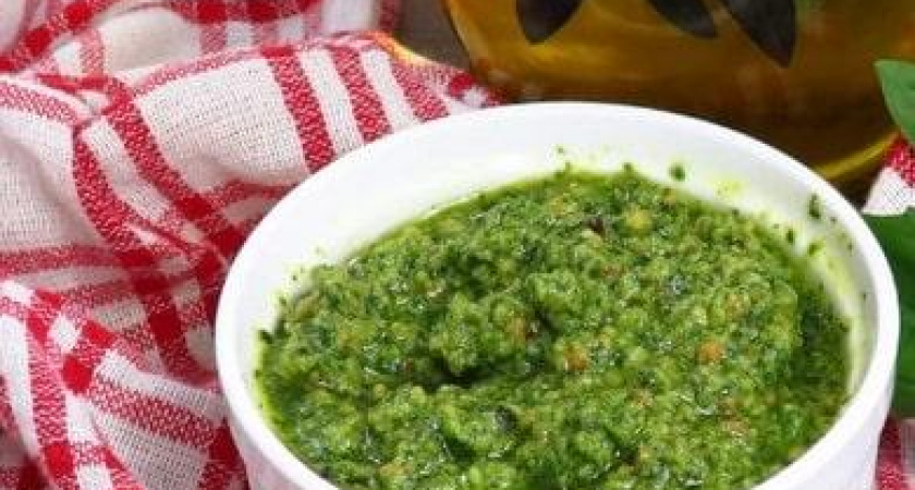 Рецепт ароматного соуса Песто - готовим в домашних условиях 🍵