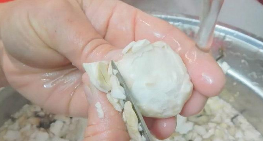 Как правильно готовить жареный гриб дождевик с чесноком 🍲