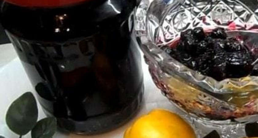 Ароматное варенье из черноплодной рябины с яблоками 🍎