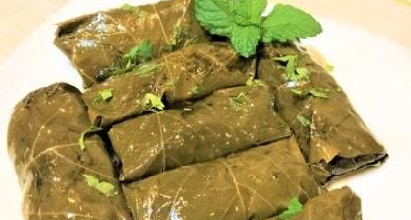 Рецепт классической долмы &#x1f95d; в виноградных листьях