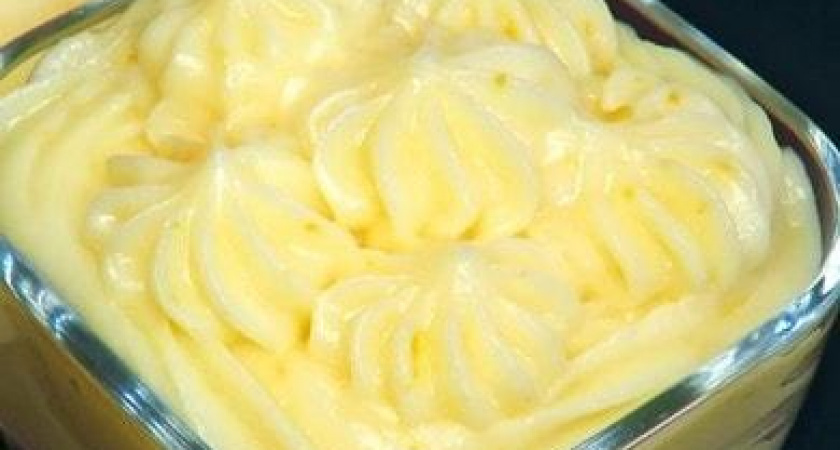 Нежный заварной крем 🥝 для торта
