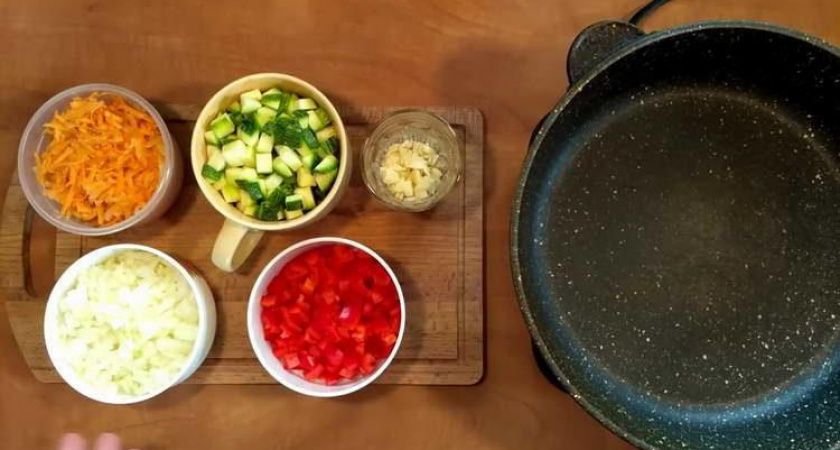 Рецепт мега вкусного 🥝 риса с овощами