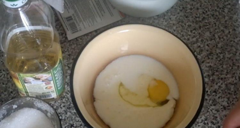 Пышные оладушки на простокваше &#x1f95d;