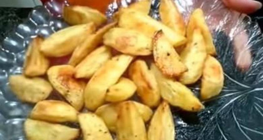 Ароматная жареная картошка 🥝 в духовке