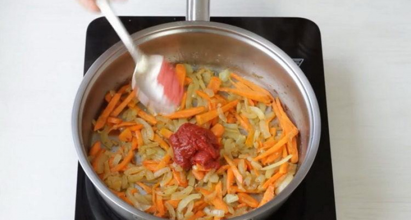 Азу из индейки на сковороде 🥝 дома