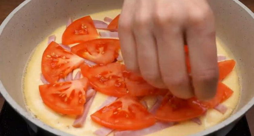Пицца на сковороде за 10 минут &#x1f95d; по пошаговому рецепту с фото