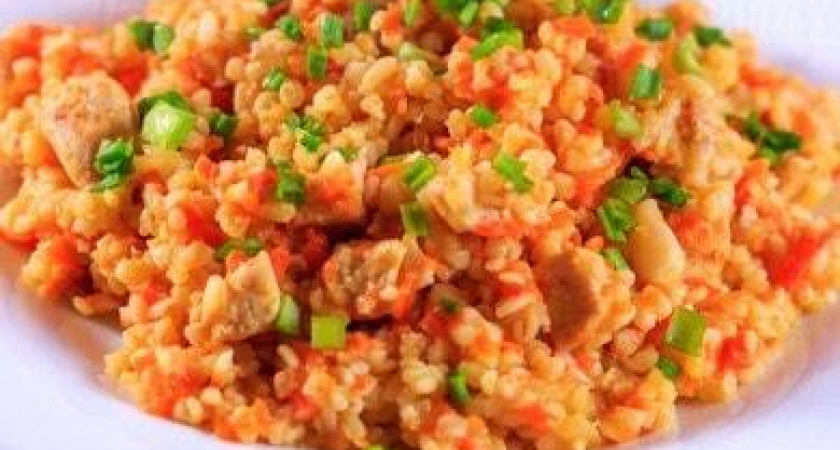 Вкусный и полезный булгур 🥝 с курицей