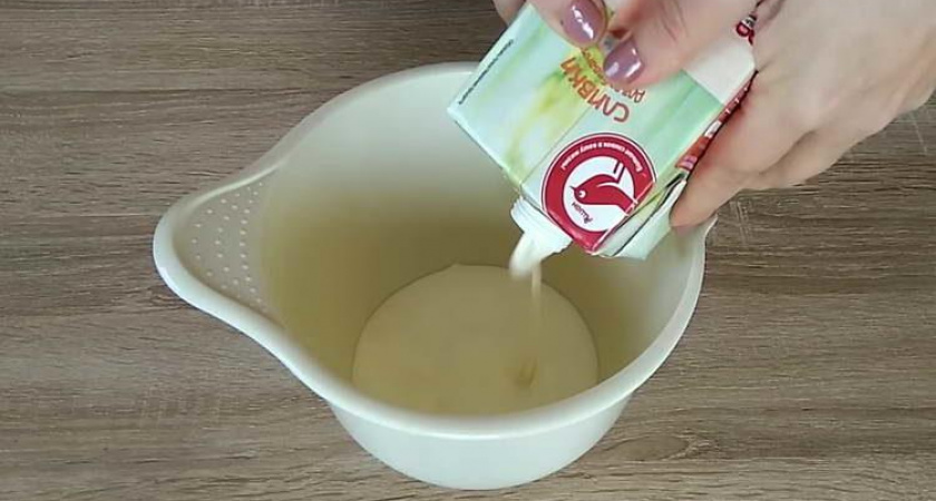 Крем из сливок 🥝 и вареной сгущенки