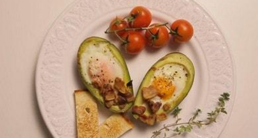 Вкусный и полезный завтрак 🥝 с авокадо