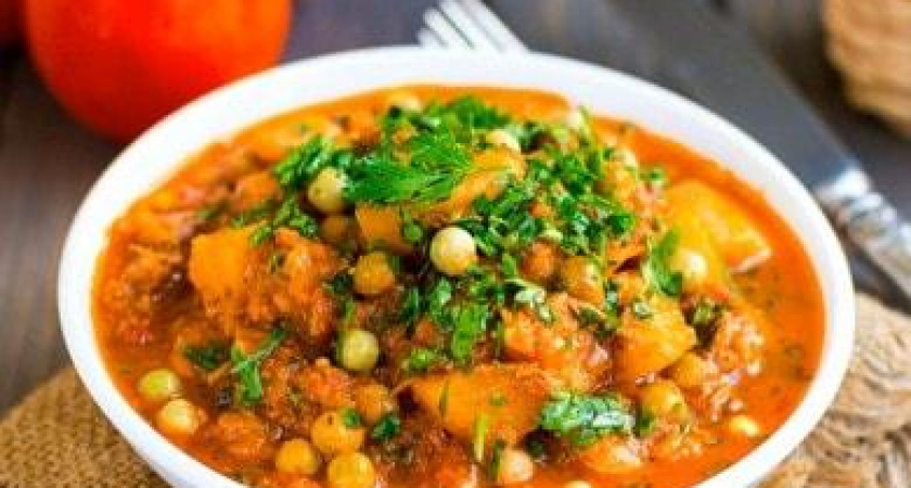 Рецепт тушеной картошки 🥝 с тушенкой