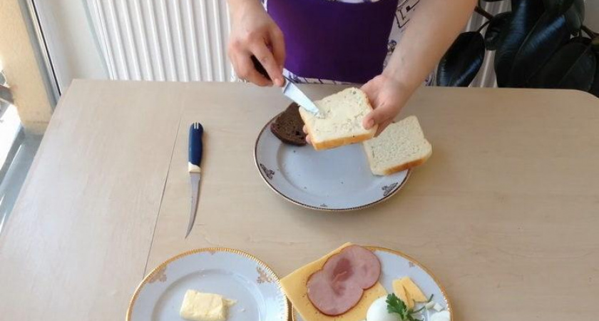 Бутерброды для детей 🥝 "Губка Боб"