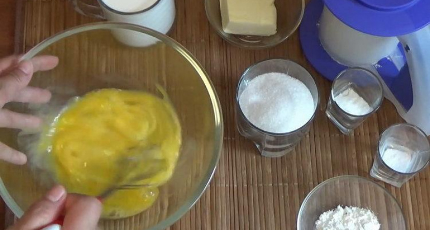 Вкусный воздушный кекс 🥝 на йогурте