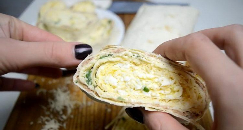 Нежнейший рулет из лаваша 🥝 с тунцом