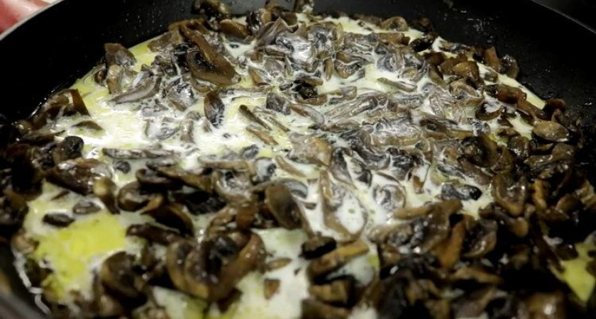 Запеченная картошка в горшочках 🥝 с мясом и грибами