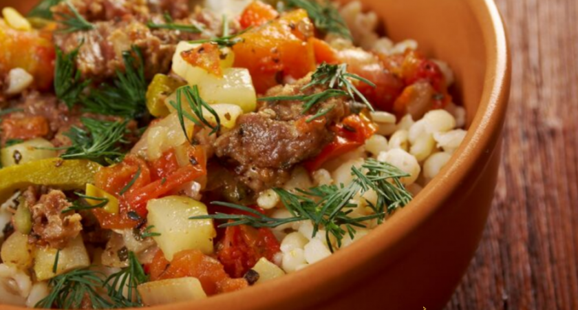 Перловая каша с мясом — в мультиварке с овощами