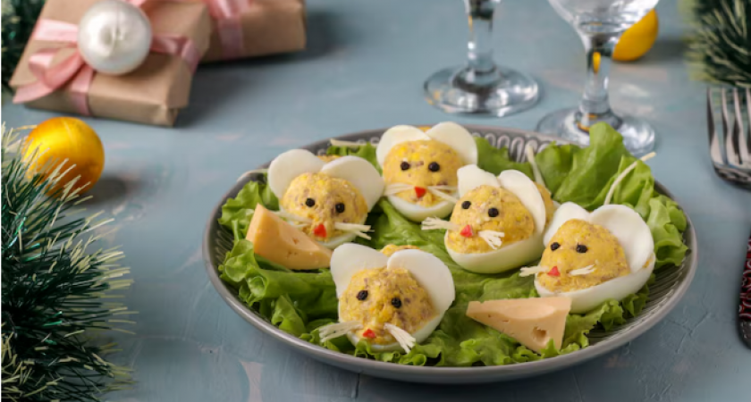 Без оливье и мимозы: 5 бюджетных и вкусных салатов и закусок на новогодний стол-2026. Красная Лошадь будет в восторге