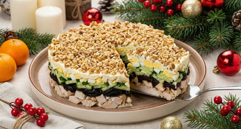 Салат "Конь-огонь" на 2026-й — вместо надоевших "Оливье" и "Шубы": минимум продуктов, максимум вкуса