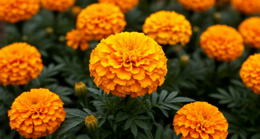 Как сеять бархатцы на рассаду: всего 3 простых шага — и шикарная клумба расцветет уже в июне