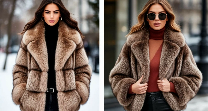 Шубы из экомеха - уже не модно: все зоозащитники постепенно переходят на эту верхнюю одежду и диктуют новые тренды