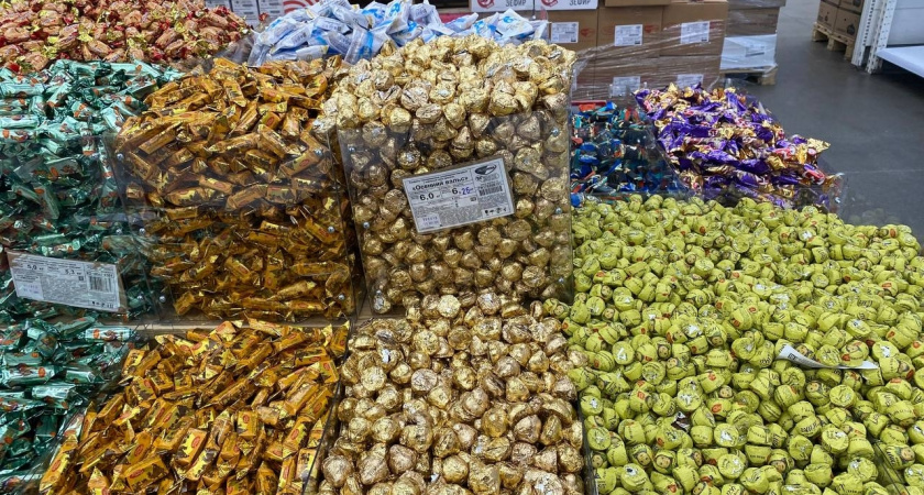 Обалденные белорусские конфеты, по вкусу не хуже элитного шоколада. Попробовала, теперь смотрю в каждом магазине