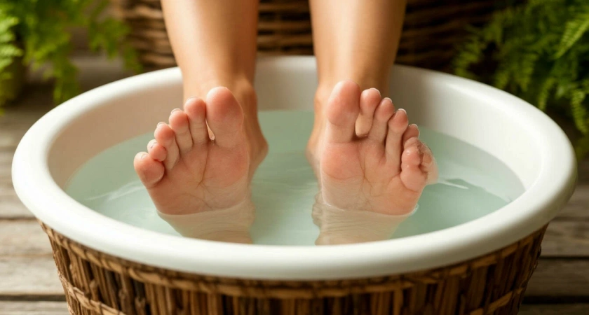 Смешайте три копеечных аптечных флакона — и грубая кожа пяток станет мягкой: делюсь проверенным рецептом от сухости