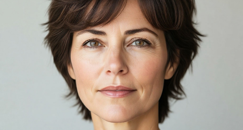 "Каре" и "боб" теперь в пролете: легкие стрижки на короткие волосы на зиму - стильный образ для женщин 50+