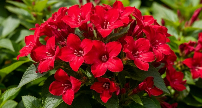 Титулованная красавица, неустанно цветущая с мая по октябрь: уникальный многолетник весь сезон восхищает алыми цветами